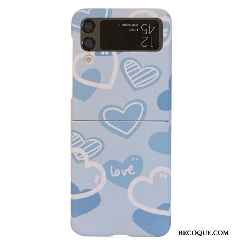 Coque Samsung Galaxy Z Flip 4 Love Flowers