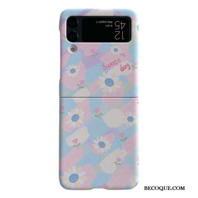 Coque Samsung Galaxy Z Flip 4 Petites Marguerites