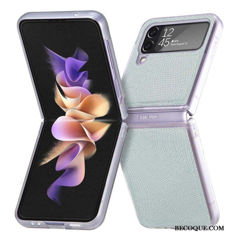 Coque Samsung Galaxy Z Flip 4 Style Serpent sur Silicone Transparent