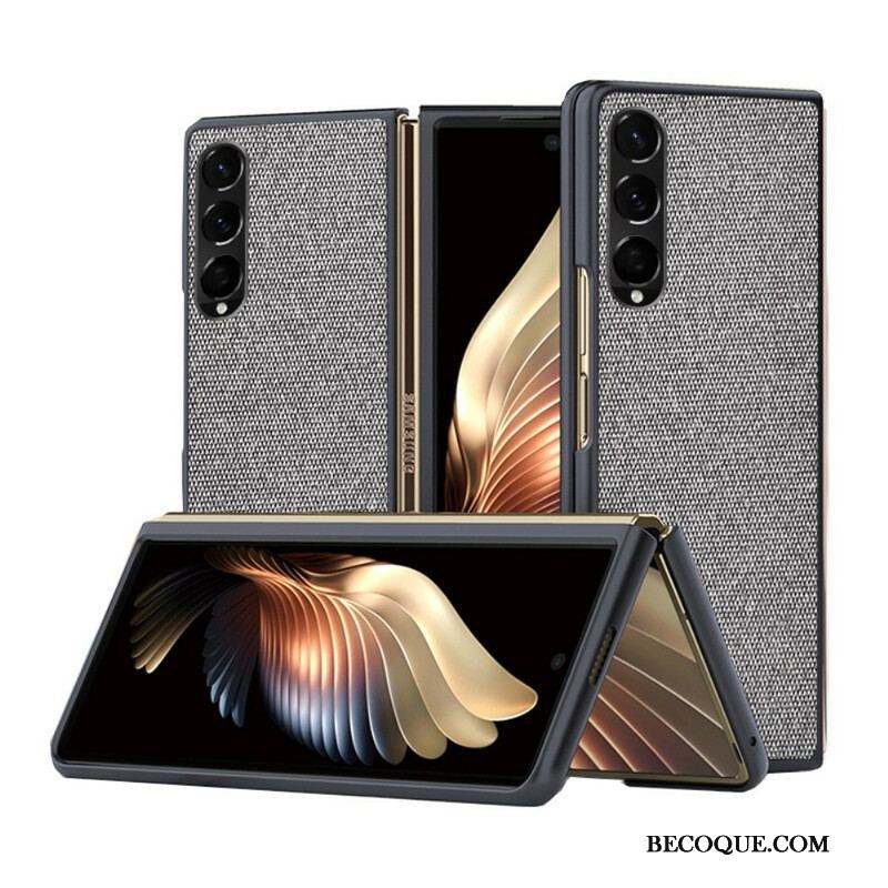 Coque Samsung Galaxy Z Fold 3 5G Effet Cuir Texturé