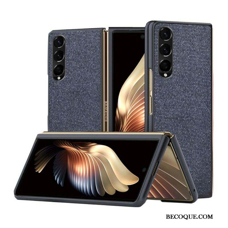 Coque Samsung Galaxy Z Fold 3 5G Effet Cuir Texturé