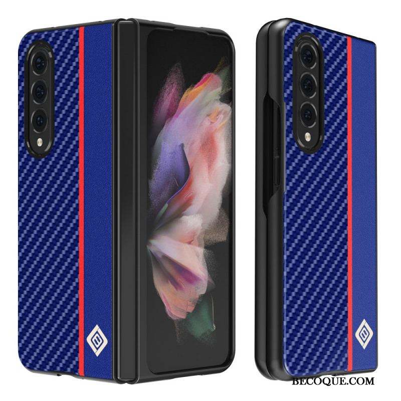 Coque Samsung Galaxy Z Fold 3 5G Fibre Carbone Line LC.IMEEKE