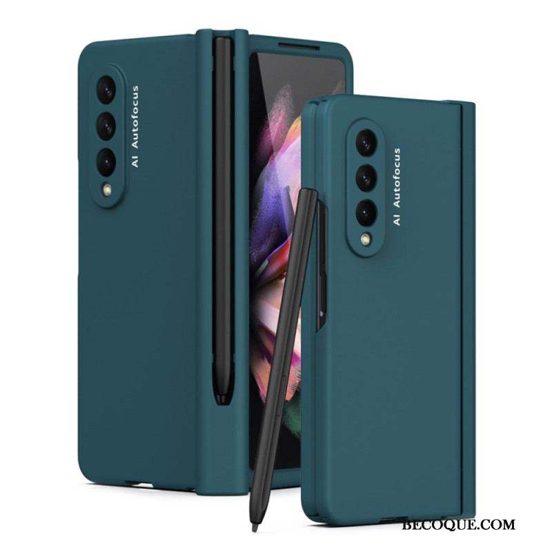 Coque Samsung Galaxy Z Fold 3 5G Protecteur Écran et Porte-Stylet