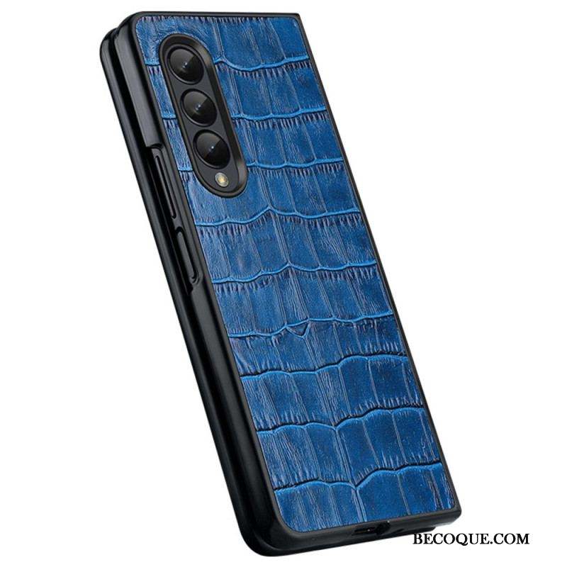 Coque Samsung Galaxy Z Fold 4 Croco Chic