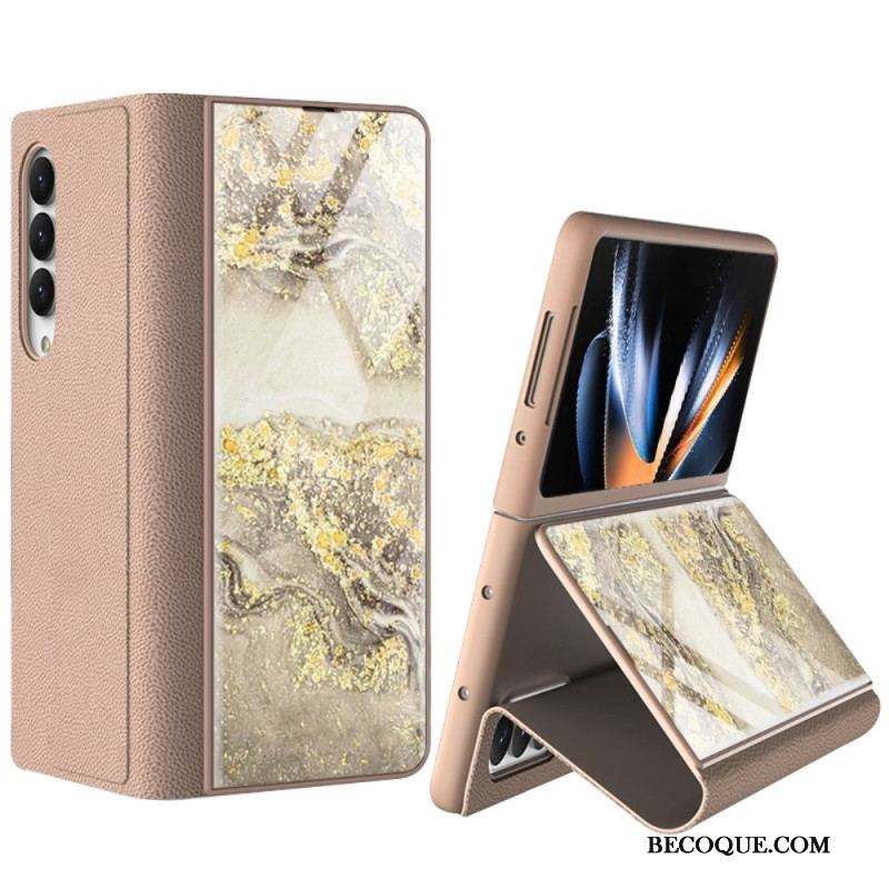 Coque Samsung Galaxy Z Fold 4 GKK Marble Waves