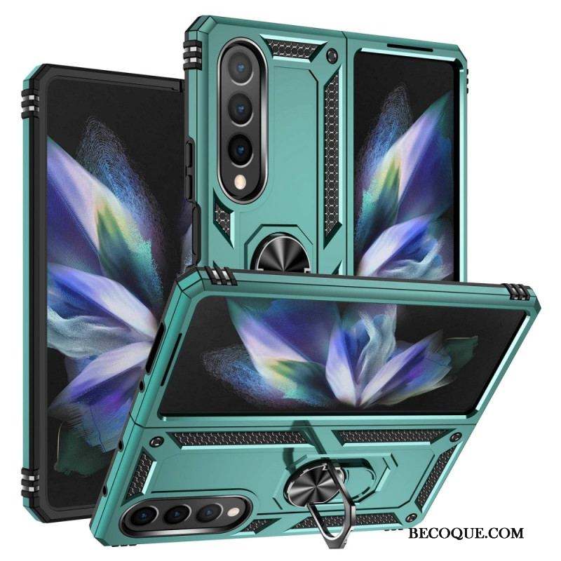 Coque Samsung Galaxy Z Fold 4 Military Grade avec Anneau