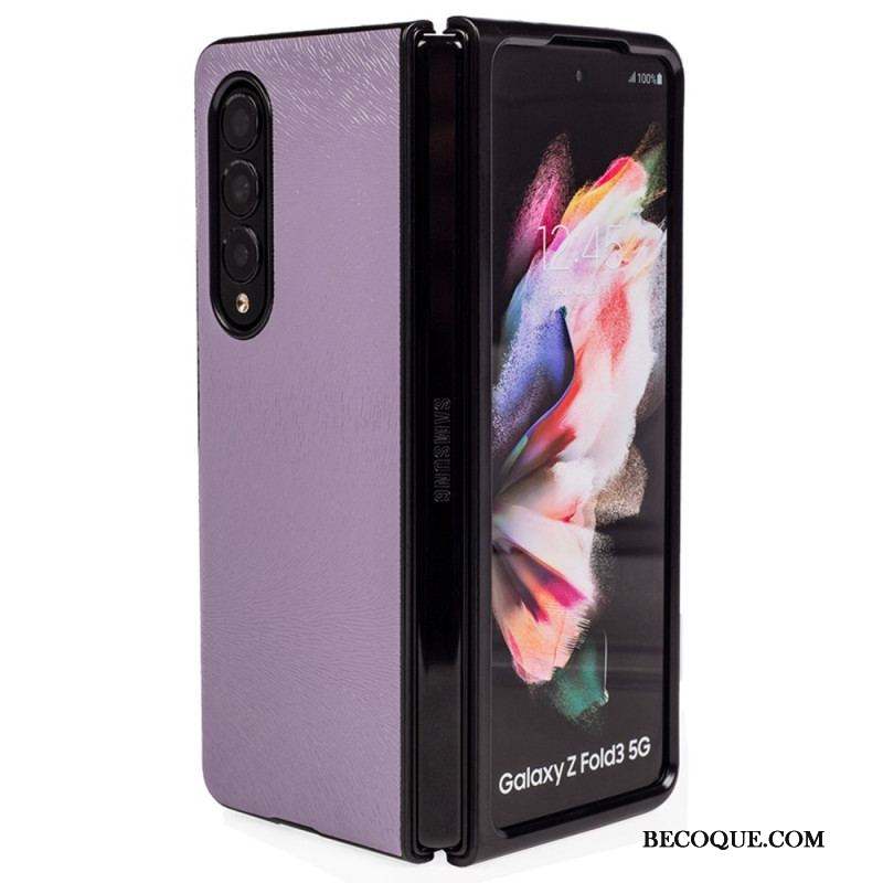 Coque Samsung Galaxy Z Fold 4 Relief Fourrure
