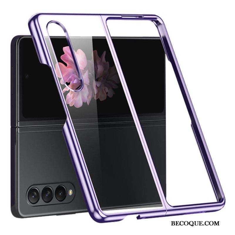 Coque Samsung Galaxy Z Fold 4 Transparente Métallisée