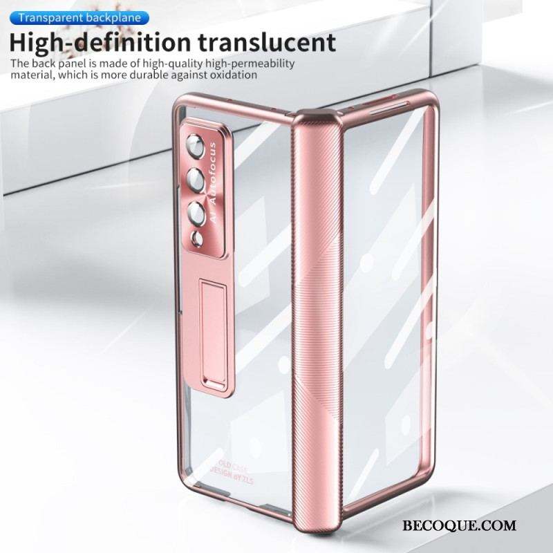 Coque Samsung Galaxy Z Fold 4 Transparente Verre Trempé et Charnière