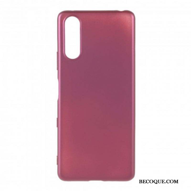 Coque Sony Xperia 10 III Silicone Givré