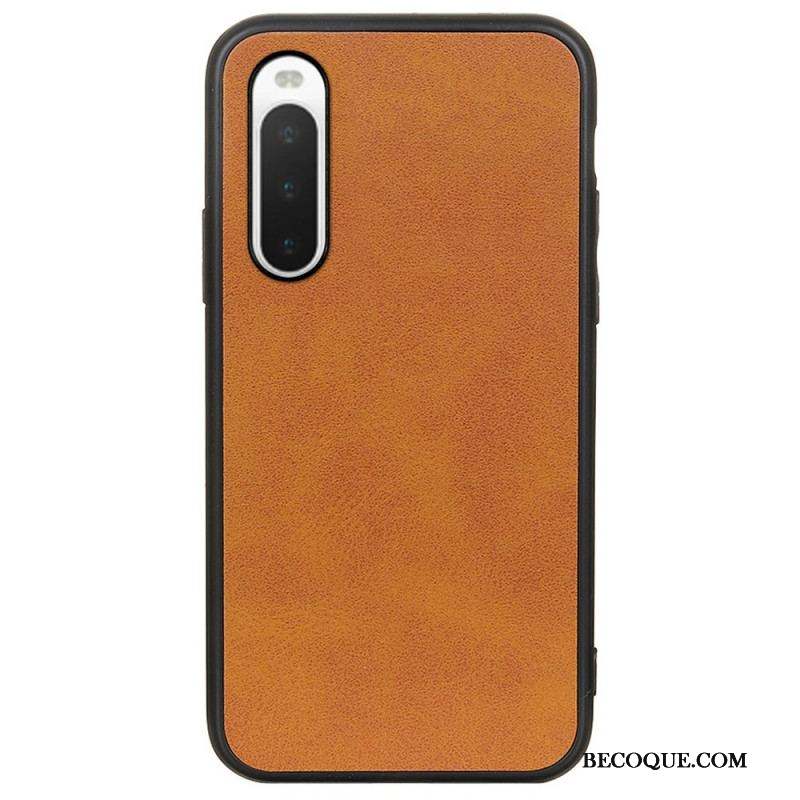 Coque Sony Xperia 10 IV Simili Cuir Texturé