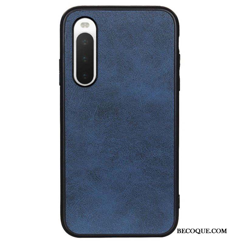 Coque Sony Xperia 10 IV Simili Cuir Texturé