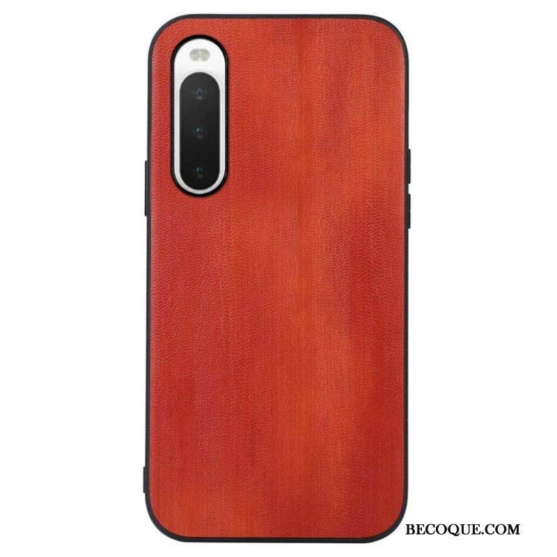 Coque Sony Xperia 10 IV Texture Cuir