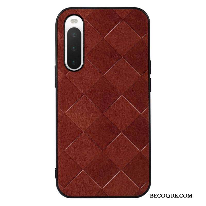 Coque Sony Xperia 10 IV Texture Tissée