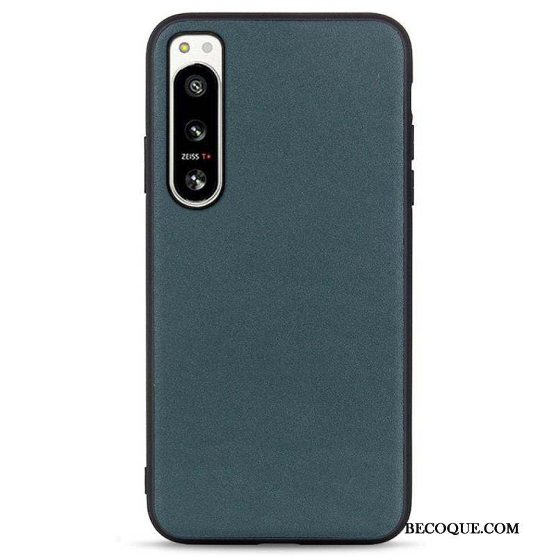 Coque Sony Xperia 5 IV Cuir