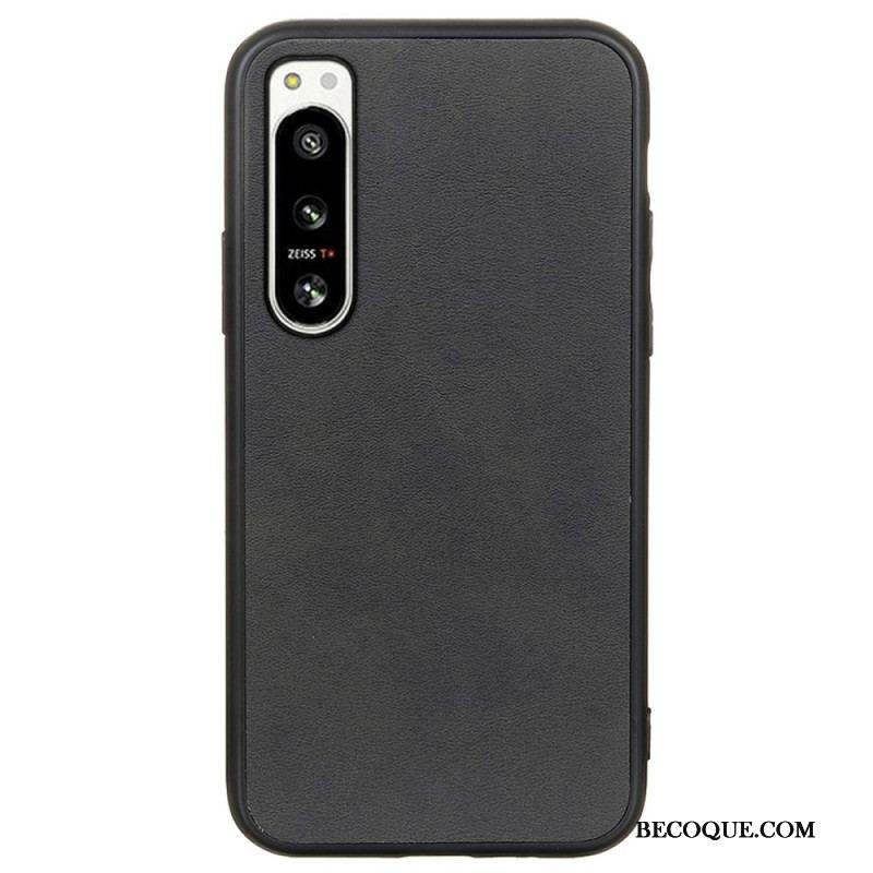 Coque Sony Xperia 5 IV Effet Cuir