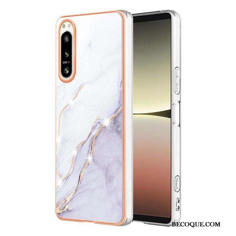 Coque Sony Xperia 5 IV Marbre Coloré