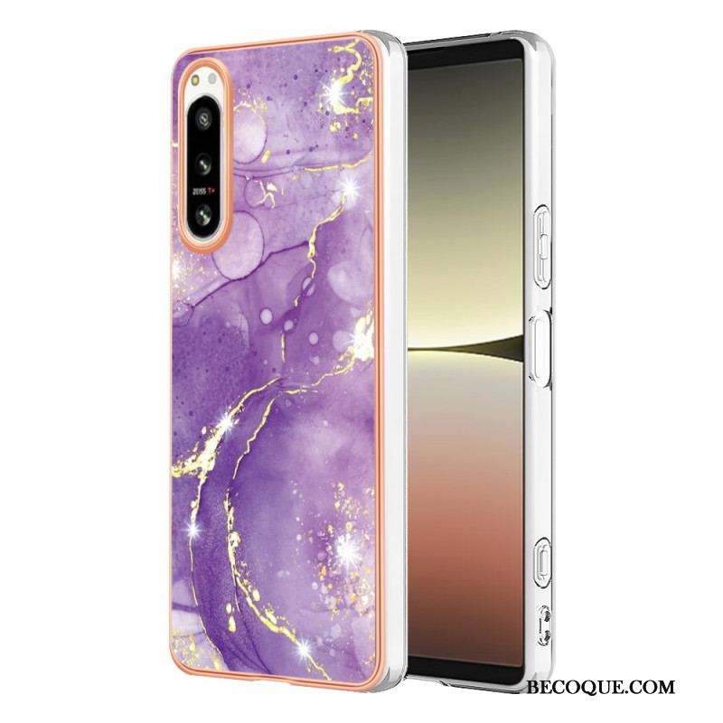 Coque Sony Xperia 5 IV Marbre Coloré