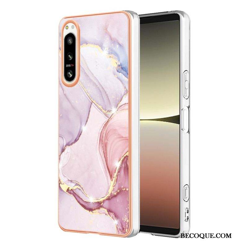 Coque Sony Xperia 5 IV Marbre Coloré