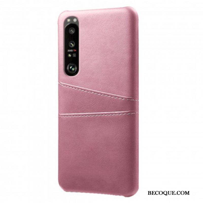 Coque Sony Xperia1 III Porte Cartes KSQ