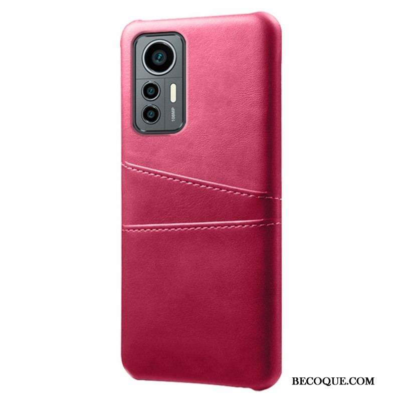 Coque Xiaomi 12 Lite Effet Cuir Porte-Cartes