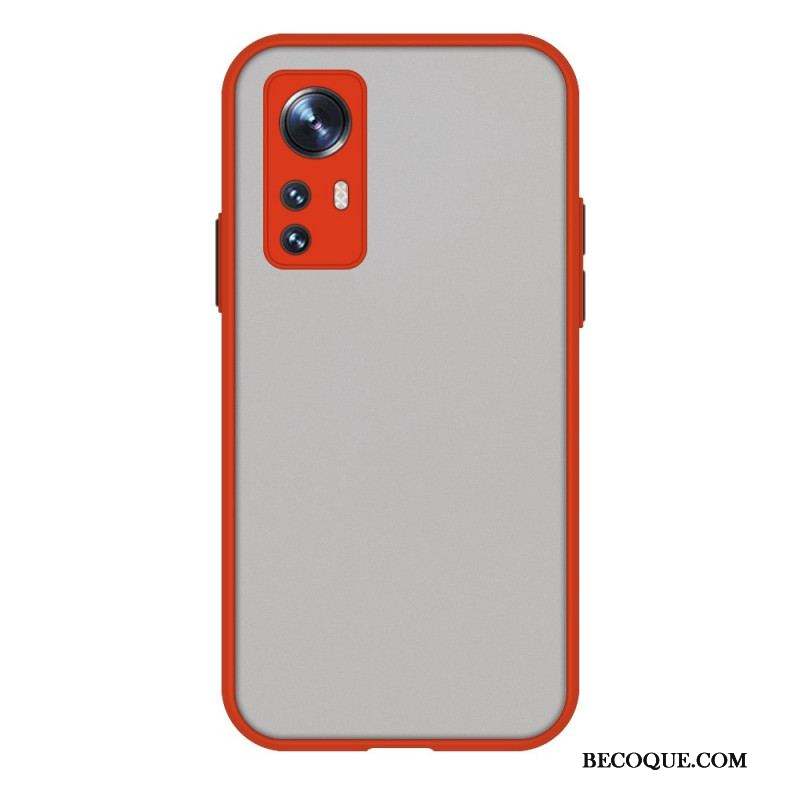 Coque Xiaomi 12 Lite Hybride Rebords Colorés