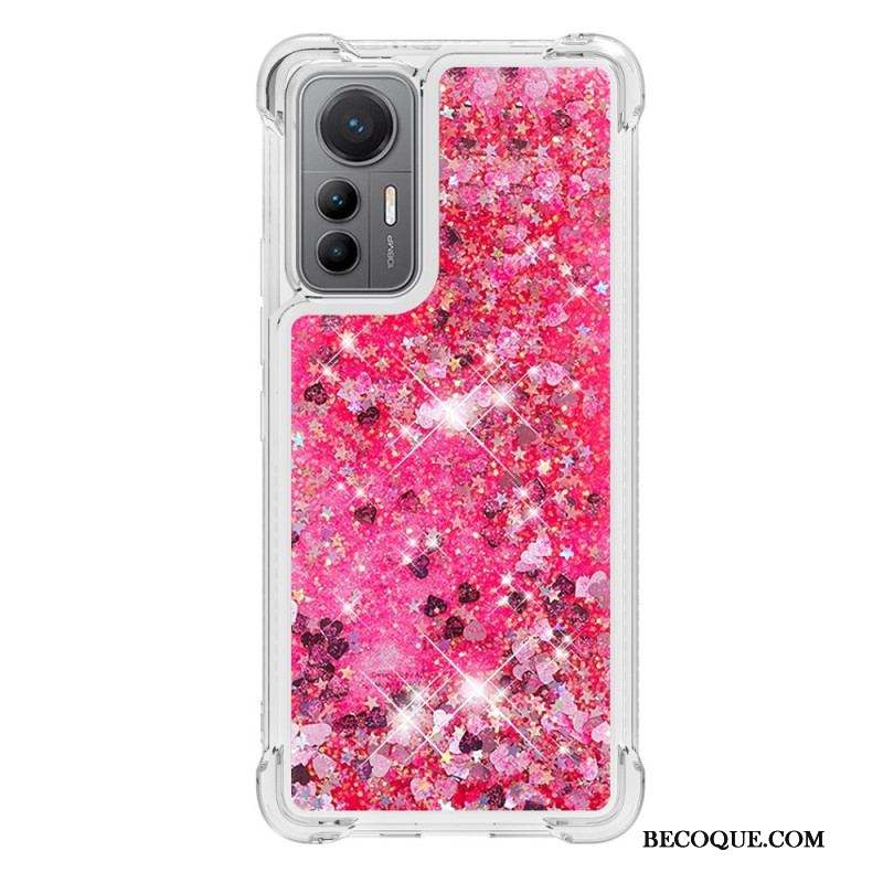 Coque Xiaomi 12 Lite Paillettes Colorées