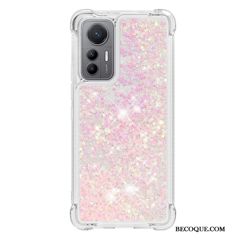 Coque Xiaomi 12 Lite Paillettes Colorées