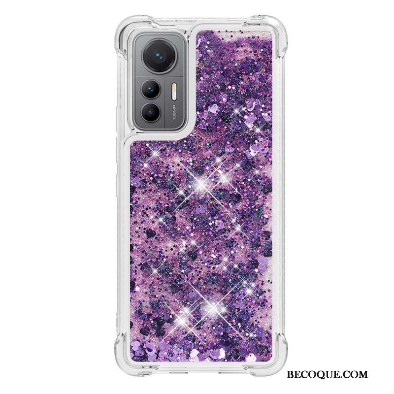 Coque Xiaomi 12 Lite Paillettes Colorées