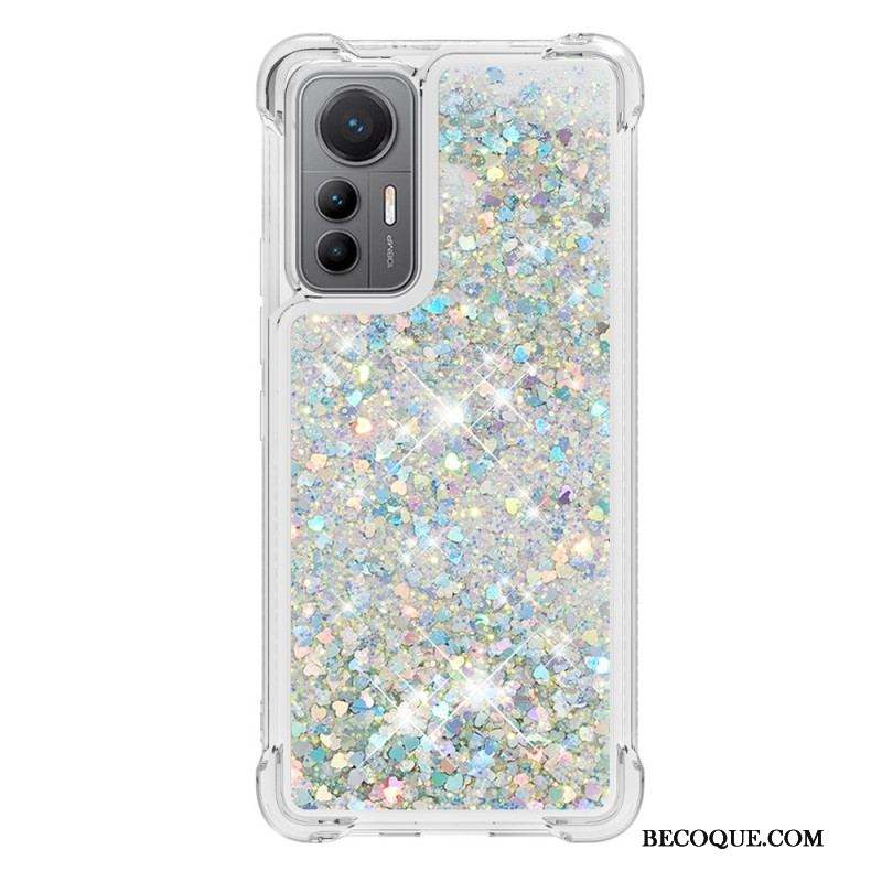 Coque Xiaomi 12 Lite Paillettes Colorées