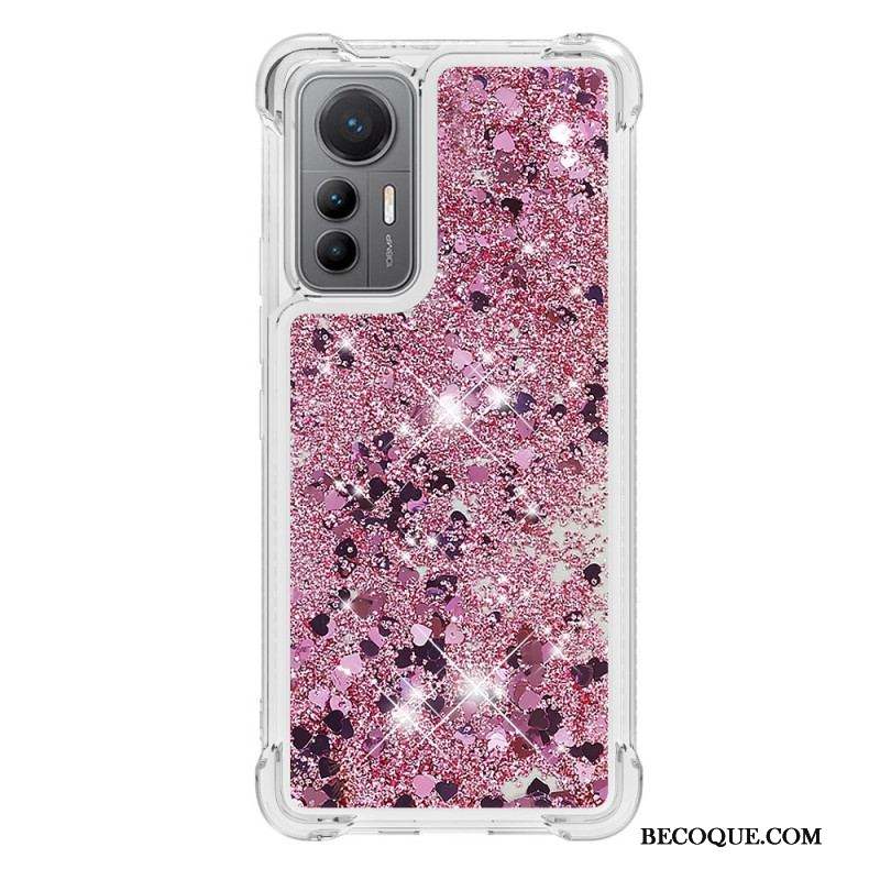 Coque Xiaomi 12 Lite Paillettes Colorées