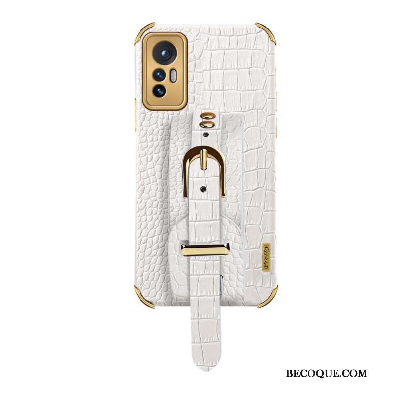 Coque Xiaomi 12 Pro Croco Bracelet