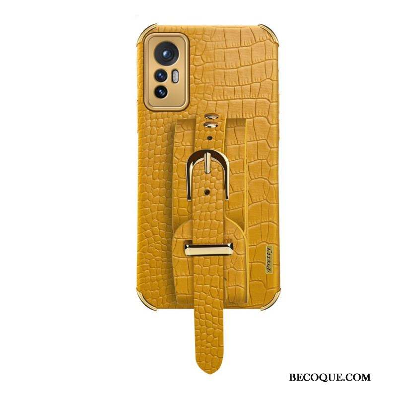 Coque Xiaomi 12 Pro Croco Bracelet