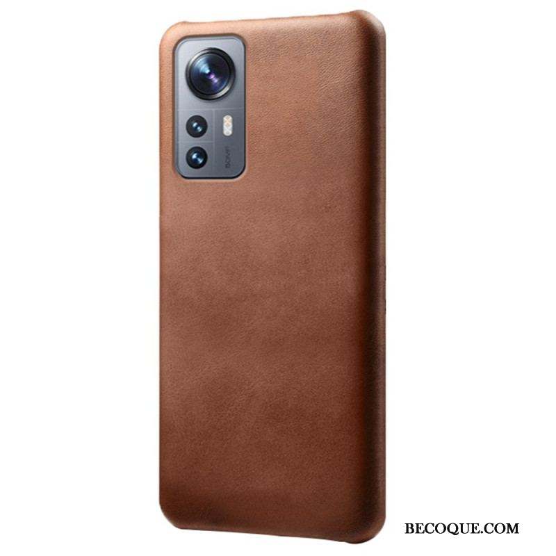 Coque Xiaomi 12 Pro Effet Cuir