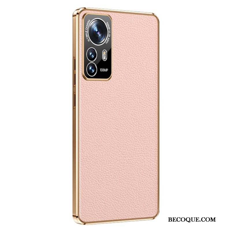 Coque Xiaomi 12 Pro Véritable Cuir