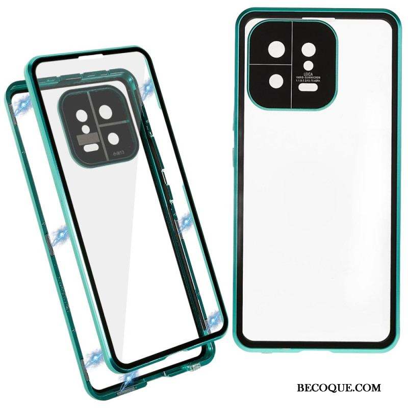 Coque Xiaomi 13 Avant et Arrière Verre Trempé et Métal