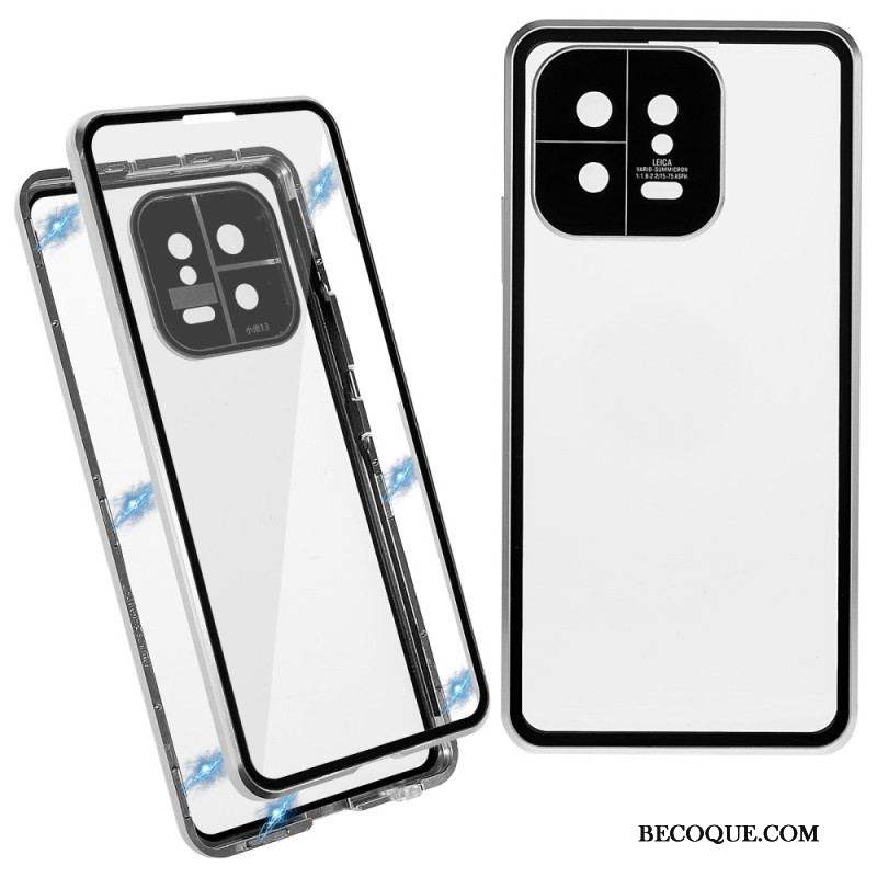 Coque Xiaomi 13 Avant et Arrière Verre Trempé et Métal