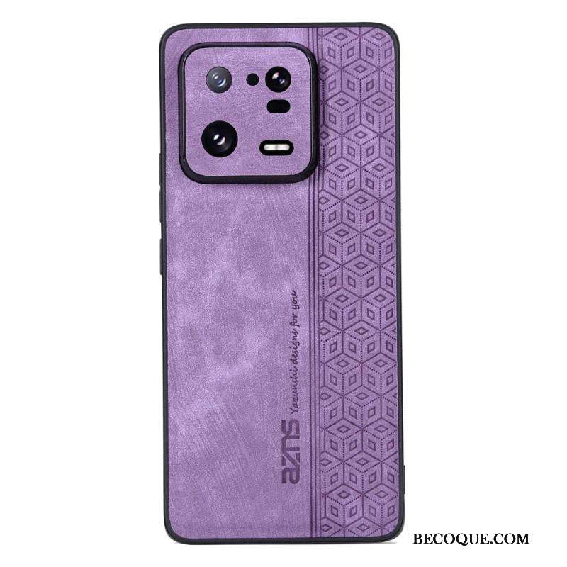 Coque Xiaomi 13 Effet Cuir AZNS