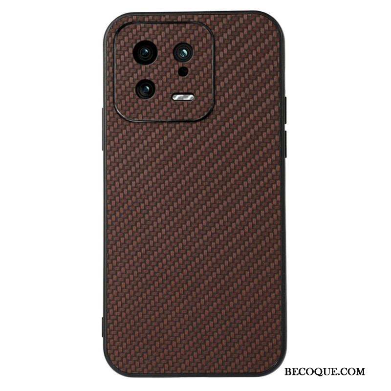 Coque Xiaomi 13 Fibre Carbone Classique