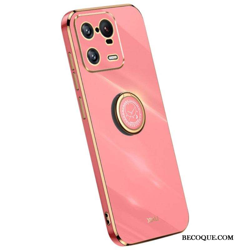 Coque Xiaomi 13 Pro Effet Métal Anneau-Support XINLI