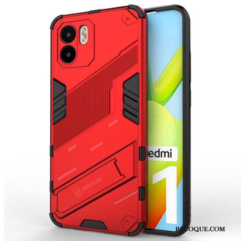 Coque Xiaomi Redmi A1 Support Amovible Deux Positions Mains Libres