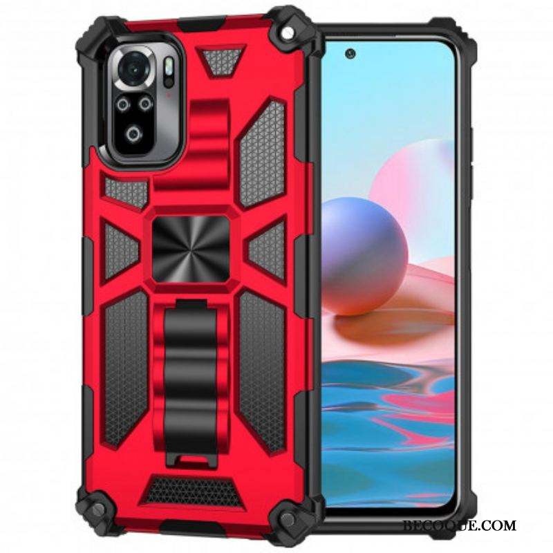 Coque Xiaomi Redmi Note 10/10S/Poco M5s Détachable avec Support Amovible