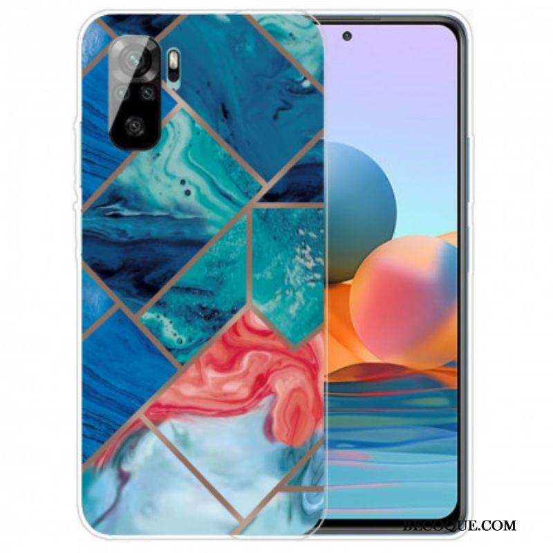 Coque Xiaomi Redmi Note 10/10S/Poco M5s Marbre Design