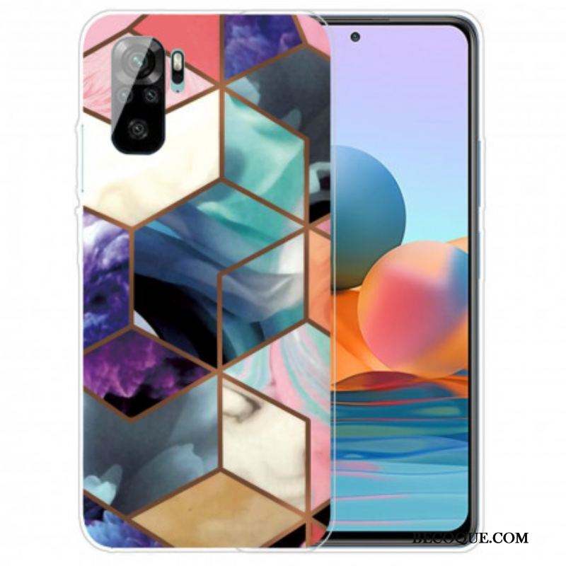 Coque Xiaomi Redmi Note 10/10S/Poco M5s Marbre Design