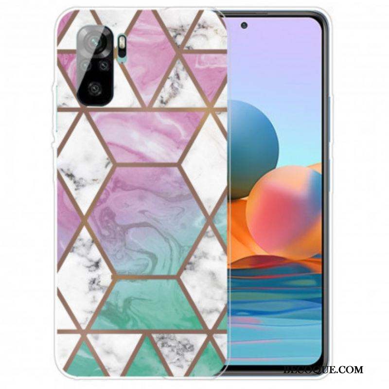 Coque Xiaomi Redmi Note 10/10S/Poco M5s Motif Marbre