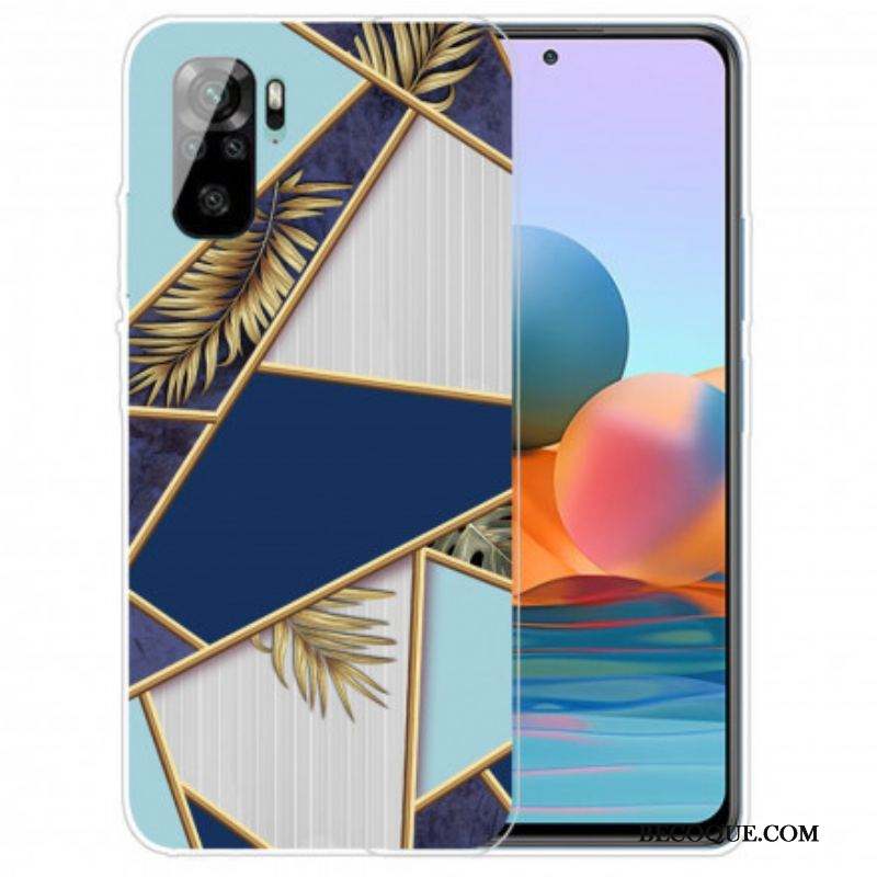 Coque Xiaomi Redmi Note 10/10S/Poco M5s Motif Marbre