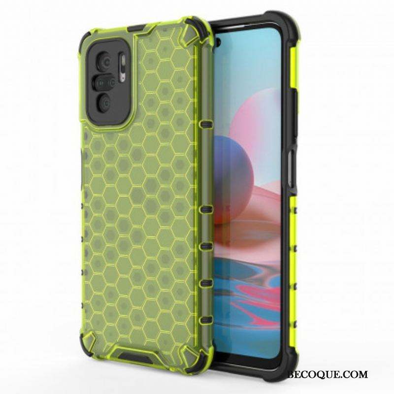 Coque Xiaomi Redmi Note 10/10S/Poco M5s Style Nid d'Abeille