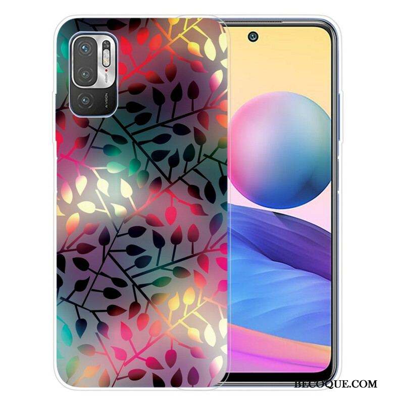 Coque Xiaomi Redmi Note 10 5G / Poco M3 Pro 5G Feuilles