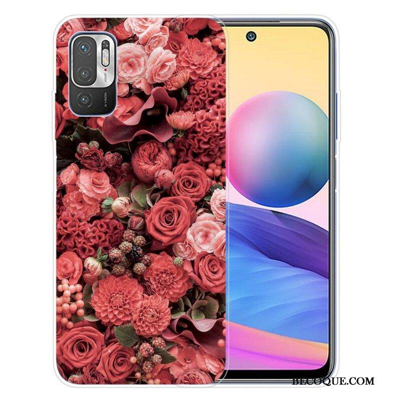 Coque Xiaomi Redmi Note 10 5G / Poco M3 Pro 5G Fleurs Intenses