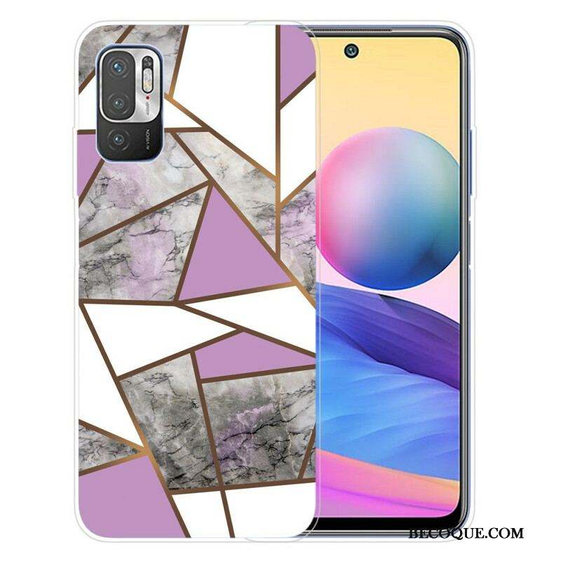 Coque Xiaomi Redmi Note 10 5G / Poco M3 Pro 5G Marbre Géométrique